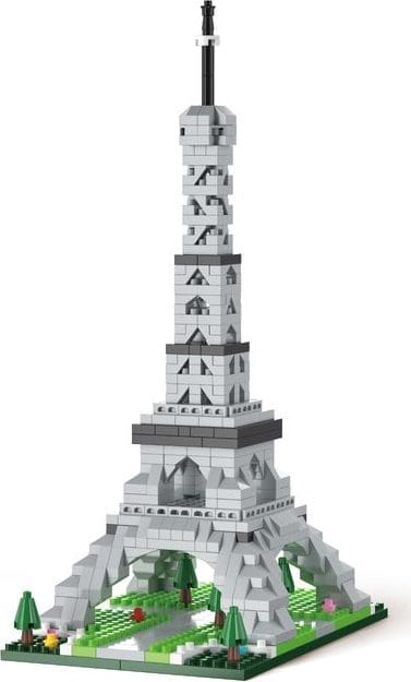 KOCO Stavebnice Eiffelova věž 538 dílků 12x8x21 cm
