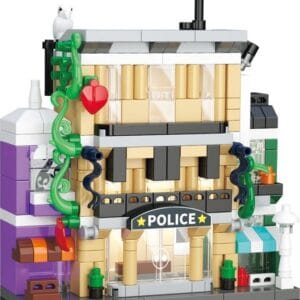 KOCO Stavebnice Policejní stanice 309 dílků 8x3