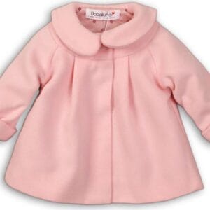 Kabátek kojenecký s límcem a podšívkou