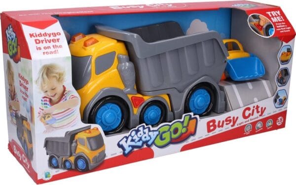 Kiddy Auto sklápěcí s efekty 31 cm buldozer 13