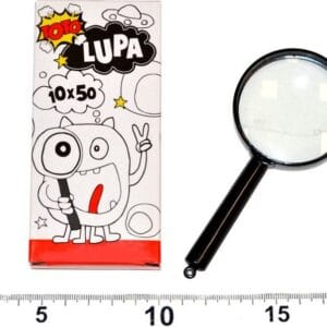 Lupa 10x50 mm