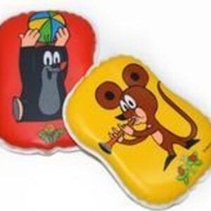 Pískací polštářek krtek