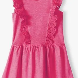 Šaty dívčí volánkové