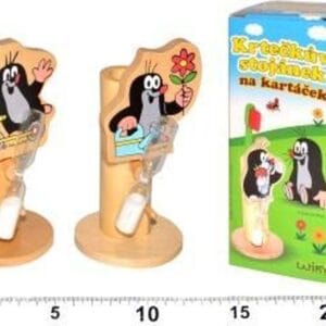 Stojánek na kartáček krtek