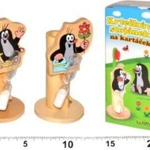 Stojánek na kartáček krtek