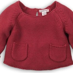 Svetr dívčí s kapsami