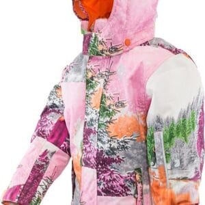 bunda lyžařská zimní dívčí Pidilidi PD1124-01 - 158 | 13let