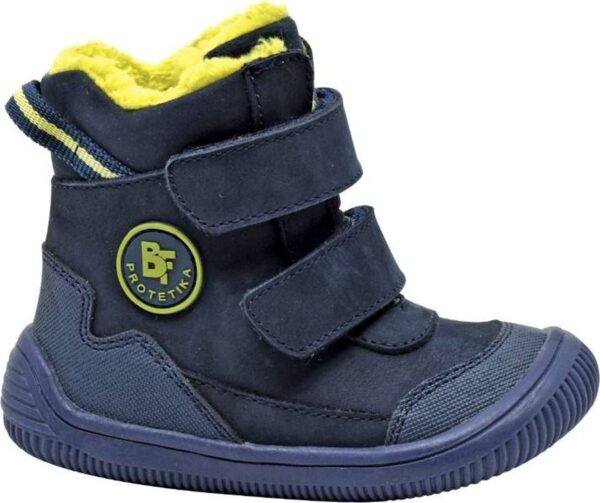 chlapecké zimní boty Barefoot TARIK DENIM