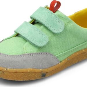Barefoot dětské tenisky GROUNDIES AMSTERDAM LIGHT GREEN