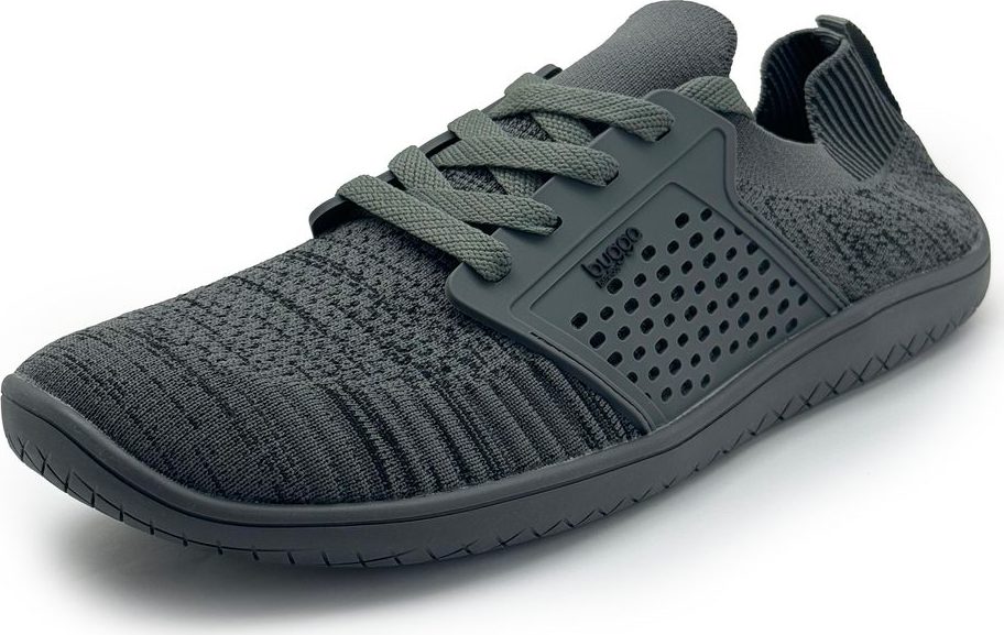 Barefoot textilní tenisky BUGGA BURDY Grey B00193-09 - 46