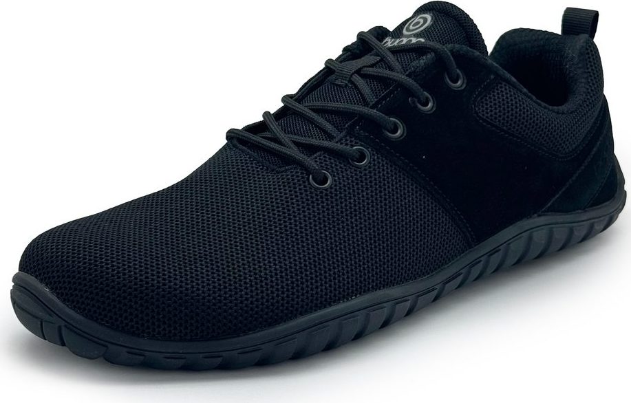 Barefoot textilní tenisky BUGGA MERDY Black B00194-10 - 46