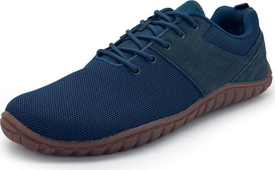 Barefoot textilní tenisky BUGGA MERDY Blue B00194-04 - 46