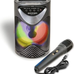 Bontempi Bezdrátový reproduktor s mikrofonem a RGB osvětlením 12