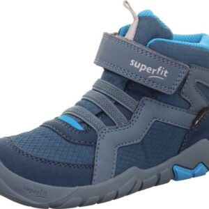Chlapecká celoroční barefit obuv Superfit TRACE GTX Blue/Turquoise 1-006034-8020 - 28