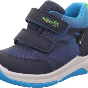 Chlapecká celoroční obuv COOPER Blue/Light Green Gore-Tex