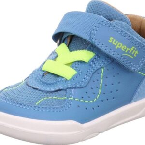Chlapecké barefit tenisky SUPERFREE Light Blue/Yellow Superfit 1-000529-8400 - 28