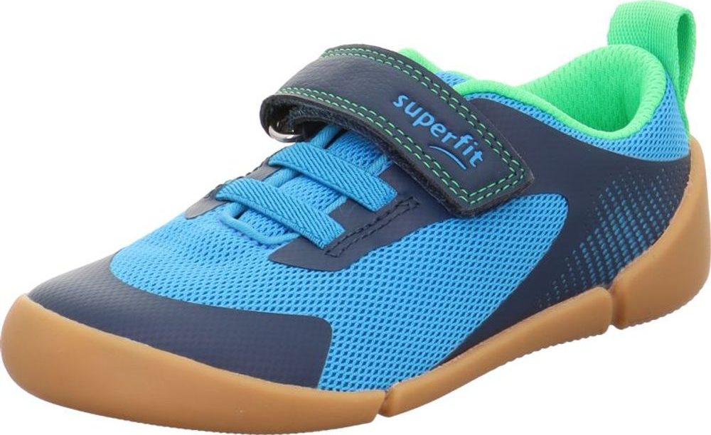 Chlapecké barefit tenisky VENTO Blue/Light Green Superfit 1-008203-8000 - 35