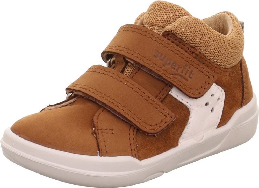 Chlapecké barefit vyšší tenisky SUPERFREE Brown/White Superfit 1-000543-3010 - 28