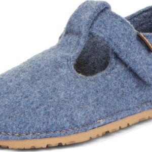 Chlapecké barefoot bačkory FLEXY WOOLY Denim; Froddo; G1700378-1; modrá - 30