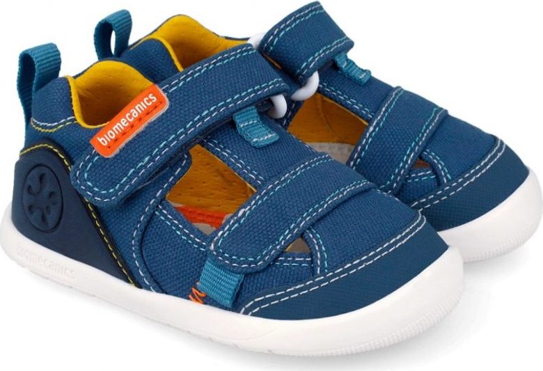 Chlapecké barefoot sandály LONA BASICA PETROL Biomecanics 262191-A556 - 26