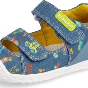 Chlapecké barefoot sandály LONA ESTAMPADA INDIGO Biomecanics 262197-A631 - 26