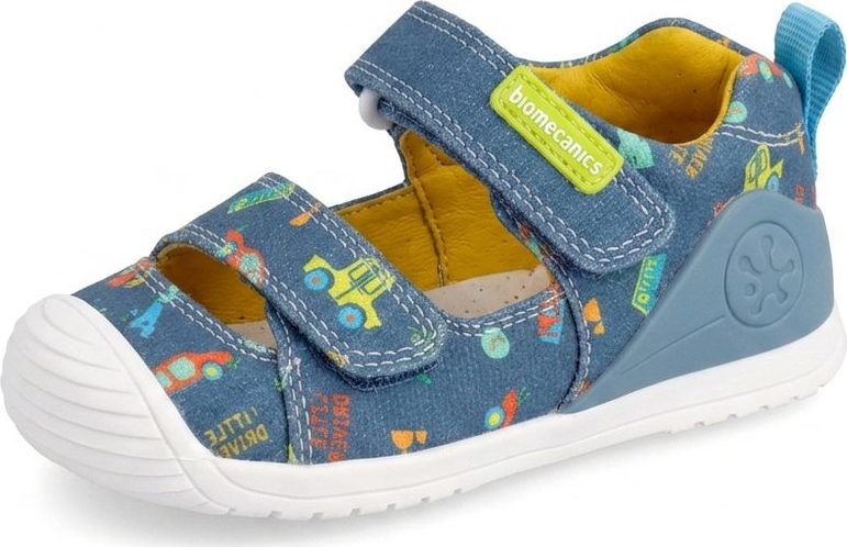 Chlapecké barefoot sandály LONA ESTAMPADA INDIGO Biomecanics 262197-A631 - 26