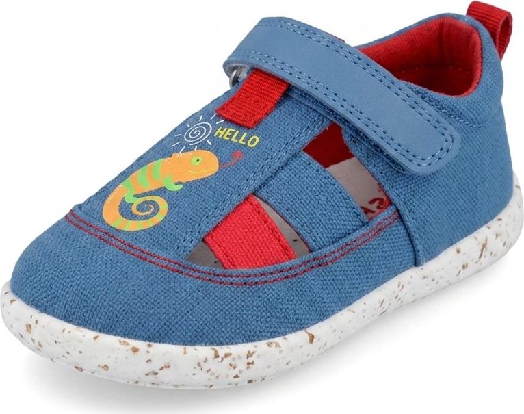 Chlapecké barefoot sandály LONA LAGARTO INDIGO Biomecanics 262343-A631 - 26