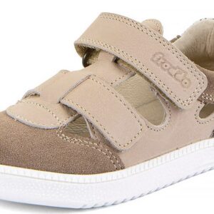 Chlapecké barefoot sandály LOOP SANDAL Taupe Froddo G3150292-3 - 35