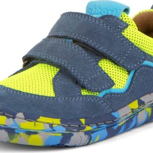 Chlapecké barefoot tenisky BASE Denim+ Froddo G3130261-4 světle modrá - 36