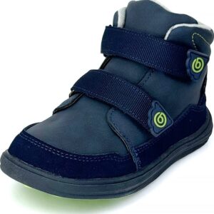 Chlapecké celoroční barefoot boty Bugga NUVA Navy B00198-04 - 33