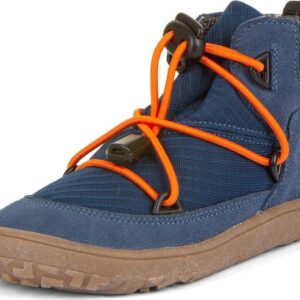 Chlapecké celoroční barefoot boty TEX TRACK Denim Froddo G3110257-1 - světle modrá - 41