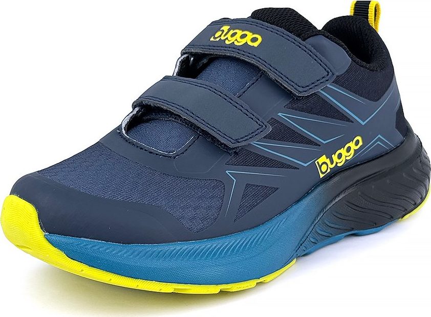Chlapecké outdoorové boty na suchý zip Bugga SOLIS Blue B00204-04 - 38