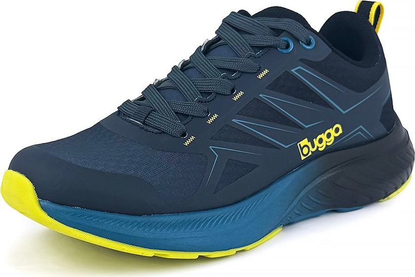 Chlapecké outdoorové boty na tkaničky Bugga SOLIS Blue B00205-04 - 40