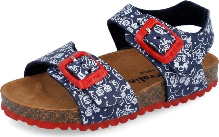 Chlapecké sandály BIO ESTAMPADO AZUL MARINO Biomecanics 262462-A089 - 30