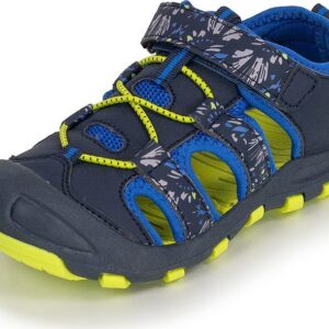 Chlapecké sandály BUGGA LUMA Dark Blue/Yellow - tmavě modré - 38
