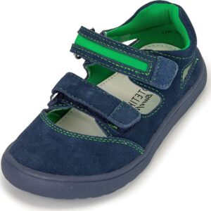 Chlapecké sandály Barefoot PADY NAVY