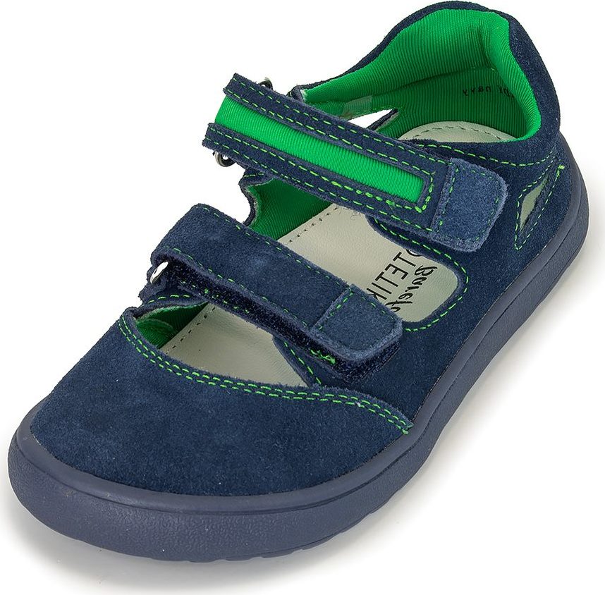 Chlapecké sandály Barefoot PADY NAVY