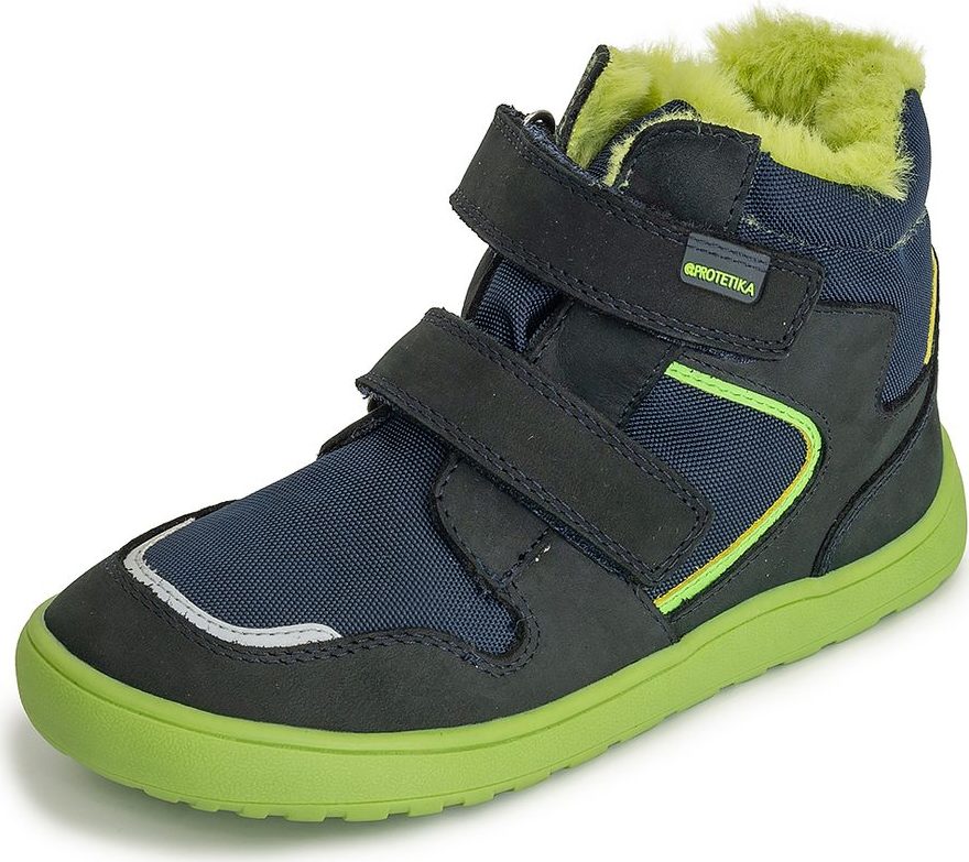 Chlapecké zimní barefoot boty GERO GREEN