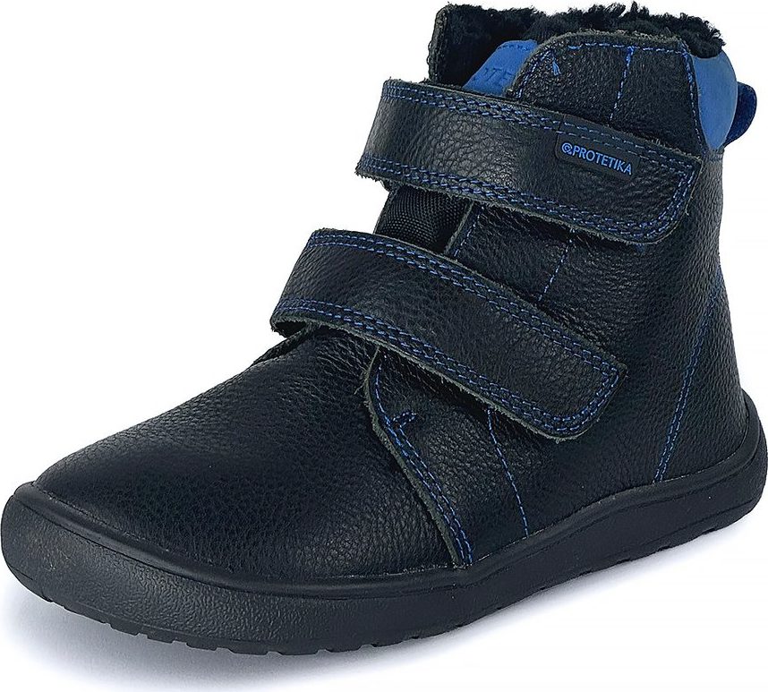 Chlapecké zimní barefoot boty PRO-tex Protetika - DARYK NERO - 35