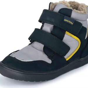 Chlapecké zimní barefoot boty PRO-tex Protetika - GERO BLACK - 36