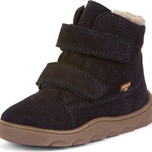 Chlapecké zimní barefoot boty ZERU TEX FURRY Dark blue