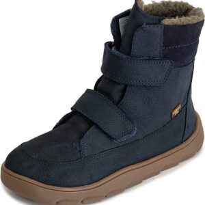 Chlapecké zimní barefoot boty ZERU TEX WINTER Dark Blue