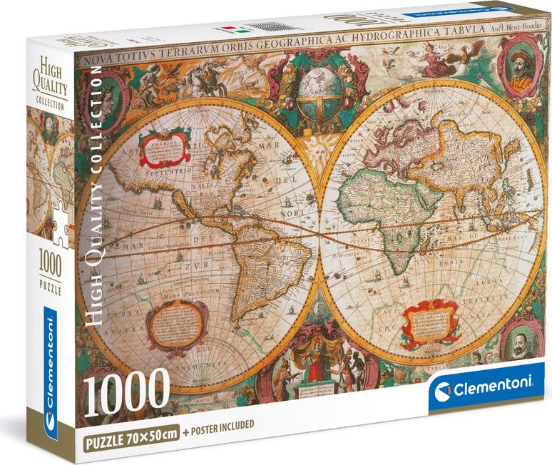 Clementoni Puzzle 1000 Old map