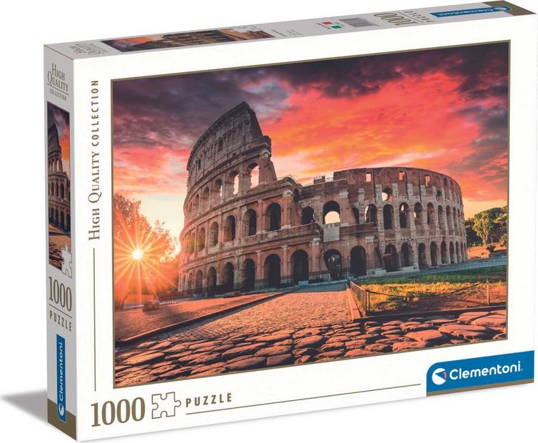 Clementoni Puzzle 1000 Západ slunce v Římě