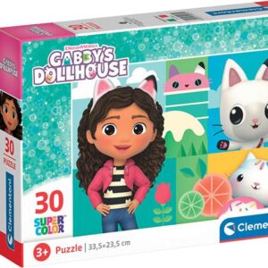 Clementoni - Puzzle Gábinin kouzelný domek 30 dílků