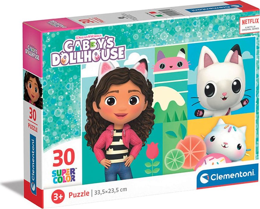 Clementoni - Puzzle Gábinin kouzelný domek 30 dílků