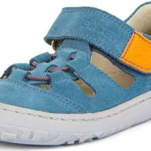 Dětská barefoot sandály ELASTIC Jeans Froddo G3150262-14 světle modrá - 25