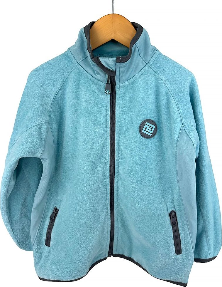 Dětská sportovní outdoorová mikina na zip Pidilidi PD1170-15 Turquoise - 98 | 3roky