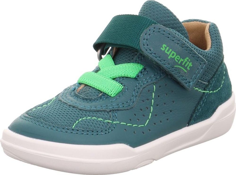 Dětské barefit tenisky SUPERFREE Green Superfit 1-000529-7000 - 28