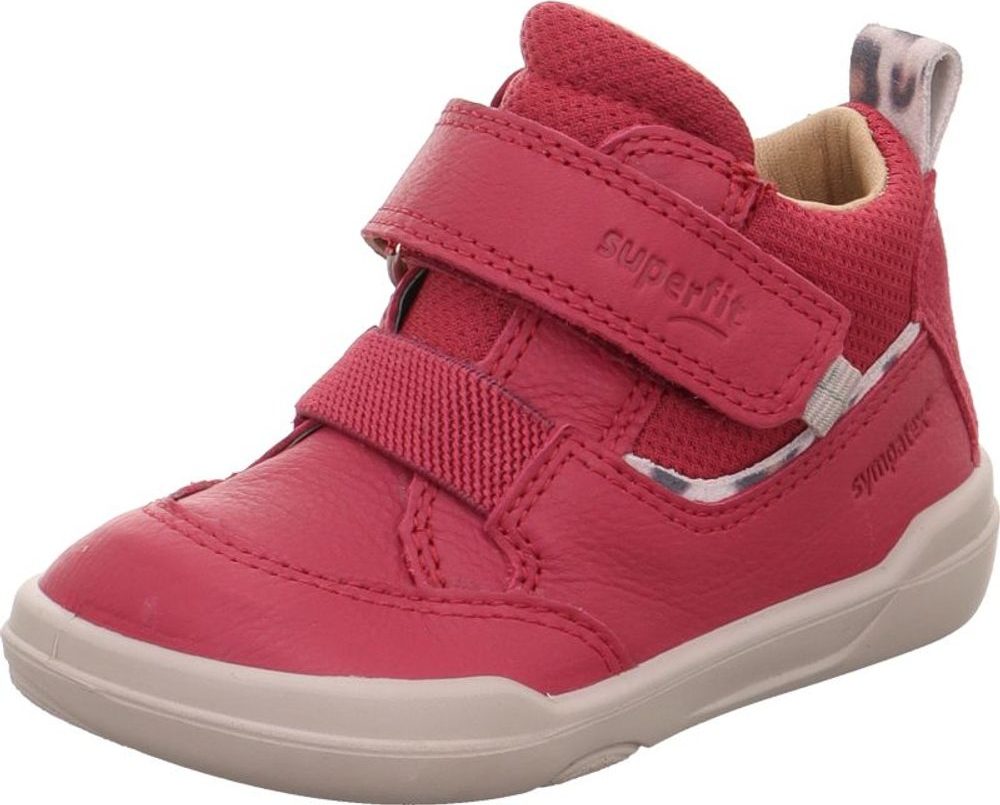 Dětské barefit vyšší tenisky Superfit SUPERFREE Red 1-000549-5000 - 26